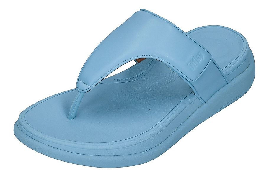 Fitflop F-MODE GO ADJUSTABLE TOE POST SANDALS Zehentrenner Bondi Blue günstig online kaufen