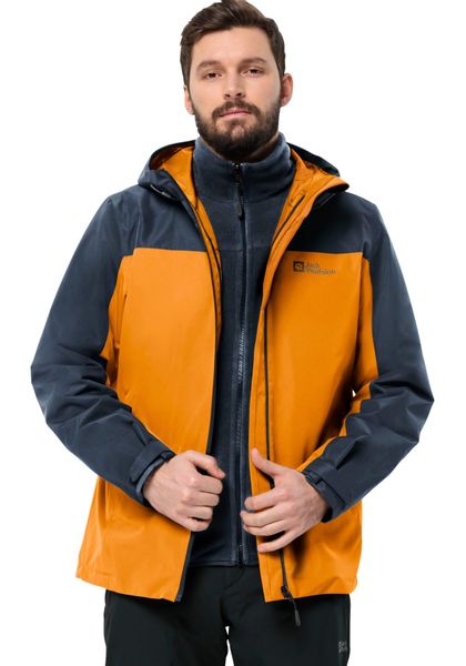 Jack Wolfskin 3-in-1-Funktionsjacke "TAUBENBERG 3IN1 JKT M" mit Kapuze 3in1 günstig online kaufen