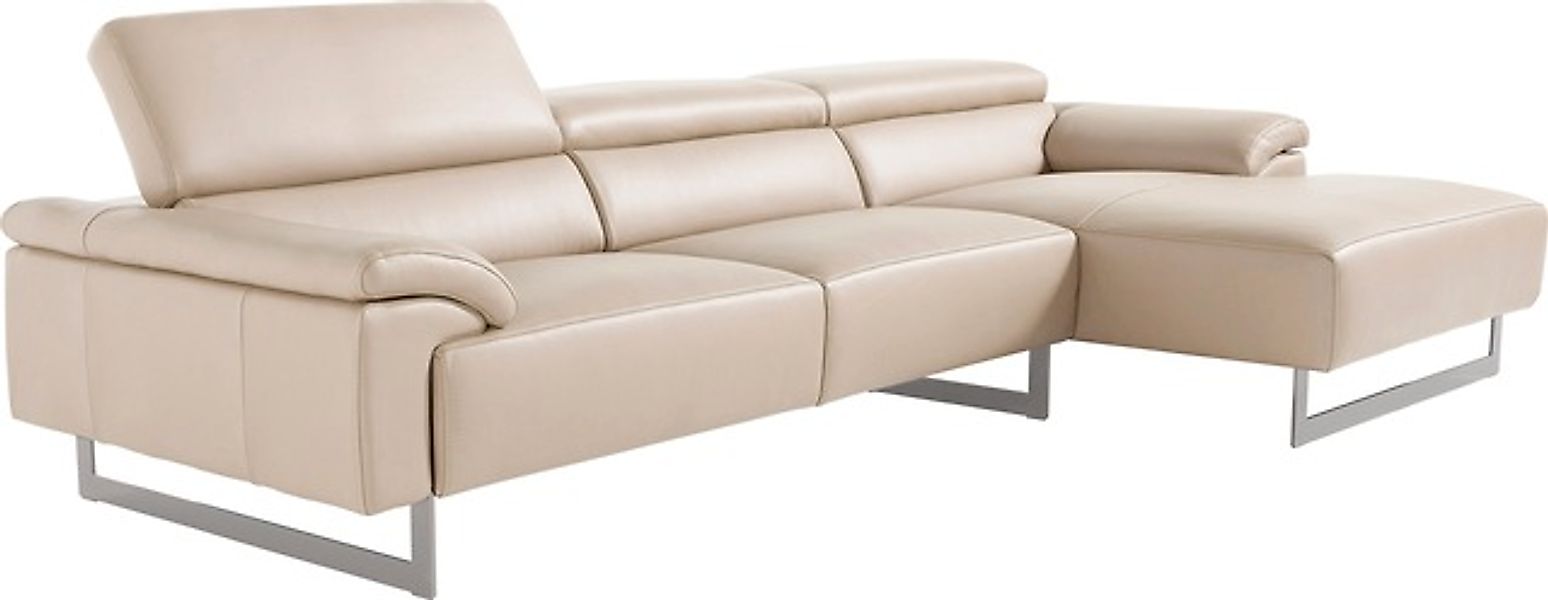 Egoitaliano Ecksofa »Malika, edel und bequem, Designsofa mit hochwertigen B günstig online kaufen