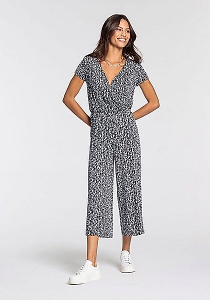 Laura Scott Jumpsuit mit V-Ausschnitt günstig online kaufen