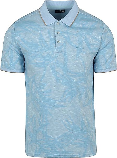 State of Art Poloshirt Faded Leaf Hellblau - Größe M günstig online kaufen