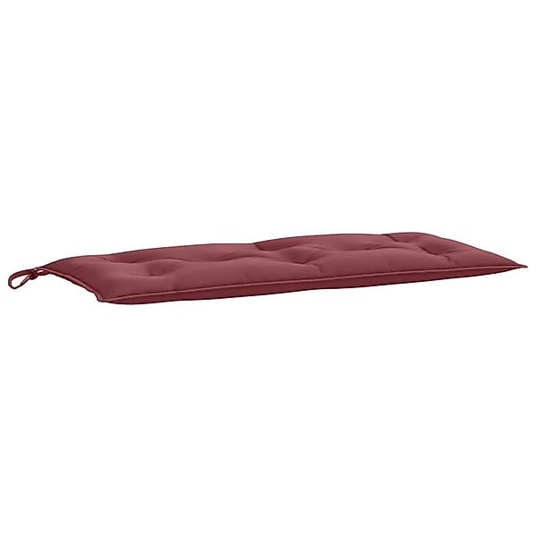 vidaXL Gartenbank-Auflage Melange Weinrot 100x50x7 cm Stoff 4002540 günstig online kaufen