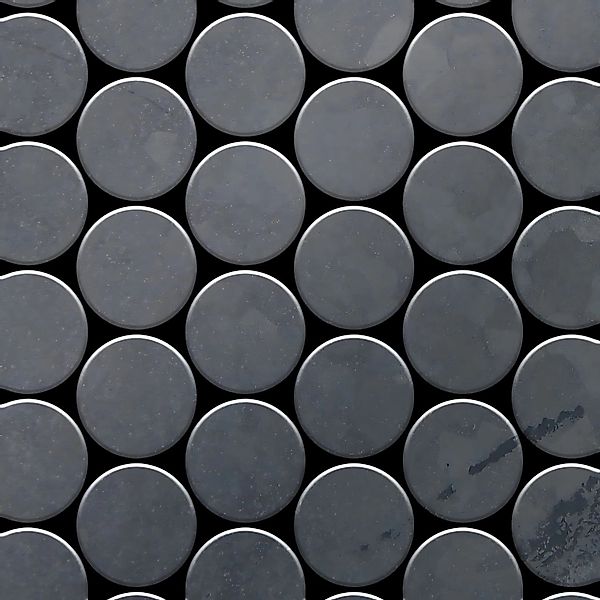 ALLOY Mosaik Fliese Massiv Metall Rohstahl Gewalzt Grau 1,6mm Stark Medalli günstig online kaufen