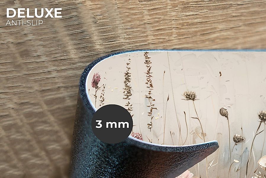 MuchoWow Platzset Blumen - Rosa - Modern - Beige, (6-St), Platzsets, Tischs günstig online kaufen