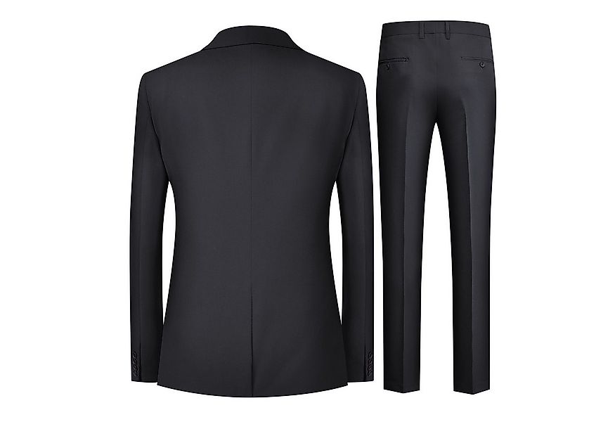 Allthemen Anzug Herren Slim Fit Business Anzug im eleganten Look Hochzeitsa günstig online kaufen