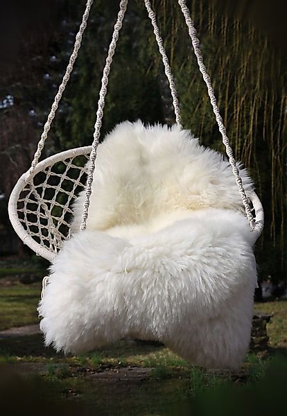 Hollert Fellteppich, fellförmig, Merino Schaffell Champagner günstig online kaufen