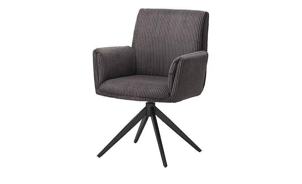 Armlehnstuhl  David ¦ grau ¦ Maße (cm): B: 63 H: 90 T: 65.0 Stühle > Esszim günstig online kaufen