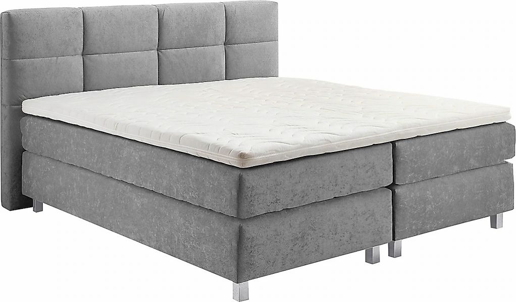 Westfalia Schlafkomfort Boxspringbett wahlweise mit Kaltschaum-Topper günstig online kaufen