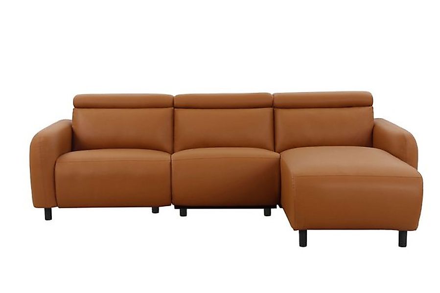Home affaire Ecksofa SKAANE Kunstleder, L-Form, 274 cm, manuelle u. elektri günstig online kaufen
