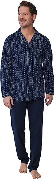 Pastunette Schlafanzug Herren Pyjama geknöpft (2 günstig online kaufen