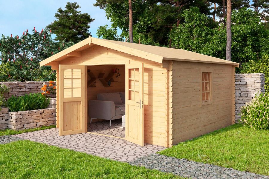 KONIFERA Gartenhaus "Nienstedten 2" in 3 Varianten günstig online kaufen