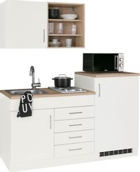 KOCHSTATION Pantryküche "KS-Mali" Breite 160 cm, mit E-Geräten günstig online kaufen