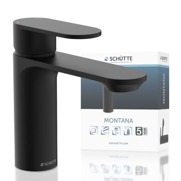 Schütte Waschtischarmatur MONTANA Wasserhahn Ablaufgarnitur Exzenter günstig online kaufen