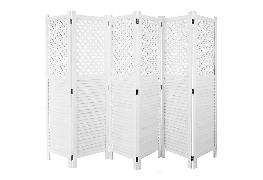MCW Paravent MCW-A84-6, 6 Paneele, Standfest, Vielseitig verwendbar, Fenste günstig online kaufen