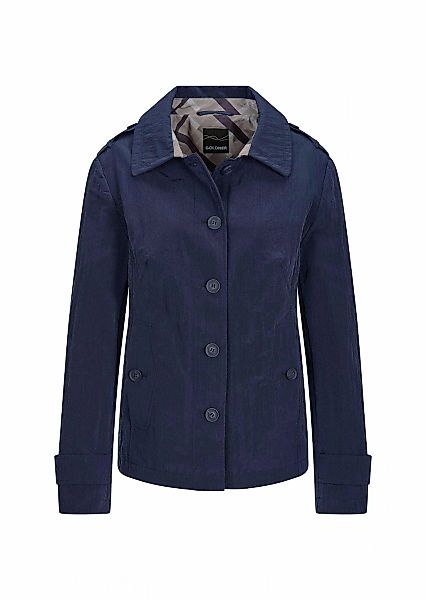 GOLDNER Blouson "Übergangsjacke mit Crash-Optik" Sattel mit bedruckten Konb günstig online kaufen