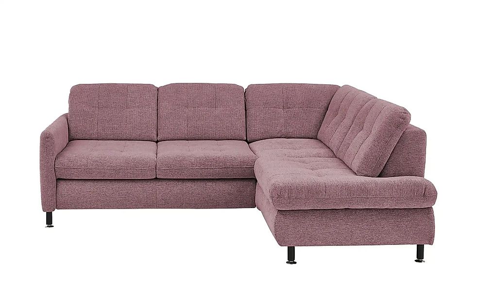 Lounge Collection Ecksofa  LIORA ¦ rosa/pink Polstermöbel > Sofas > 3-Sitze günstig online kaufen