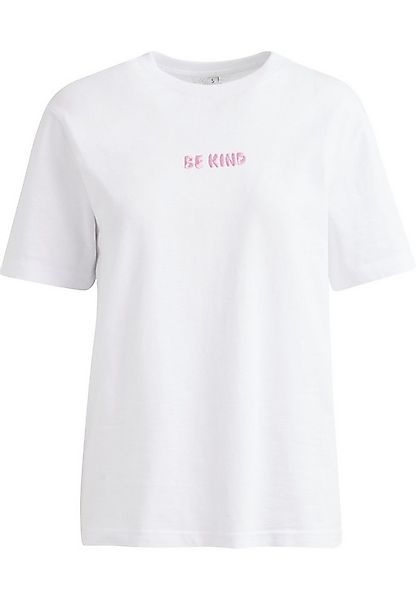 Miss Tee T-Shirt Miss Tee Be Kind Heart EMB Tee (1-tlg) günstig online kaufen