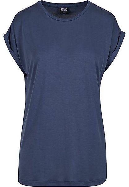 URBAN CLASSICS Kurzarmshirt Urban Classics Damen Ladies Modal Extended Shou günstig online kaufen