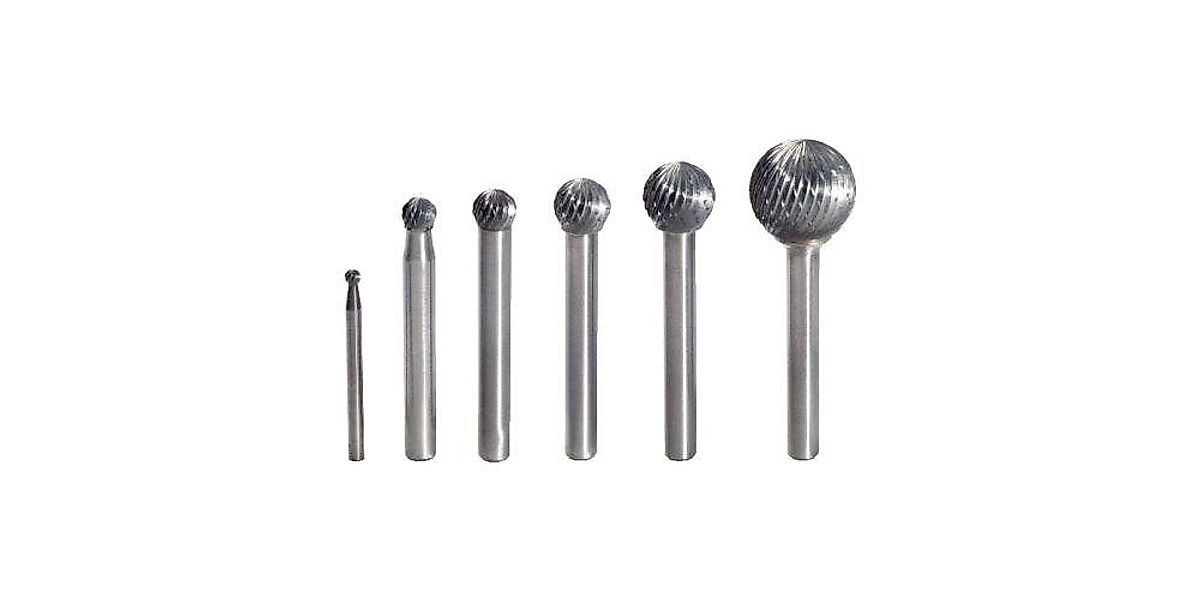 KS Tools Fräser-Set HM Kugel-Frässtift Form günstig online kaufen