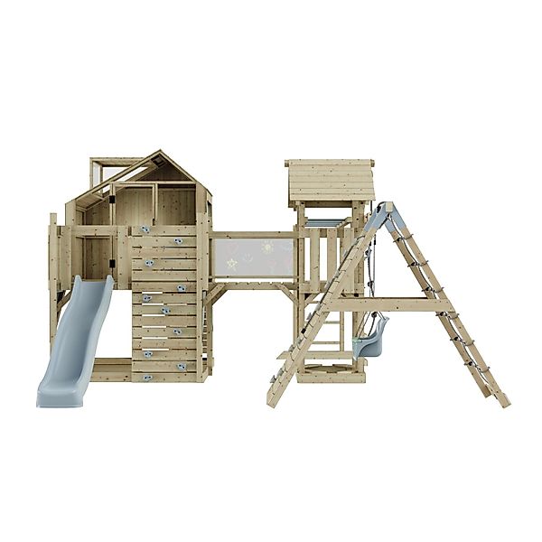 OutdoorToys Spielturm Bo mit Babyschaukel Eisblau günstig online kaufen