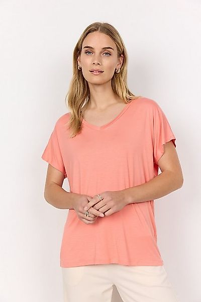 soyaconcept T-Shirt Soyaconcept Shirt SC-Marica in Peach Pink (1-tlg) Nicht günstig online kaufen