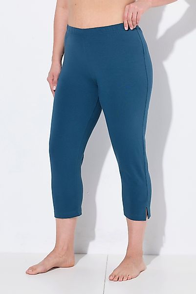 Ulla Popken Funktionshose Caprihose 7/8-Länge Elastikbund günstig online kaufen