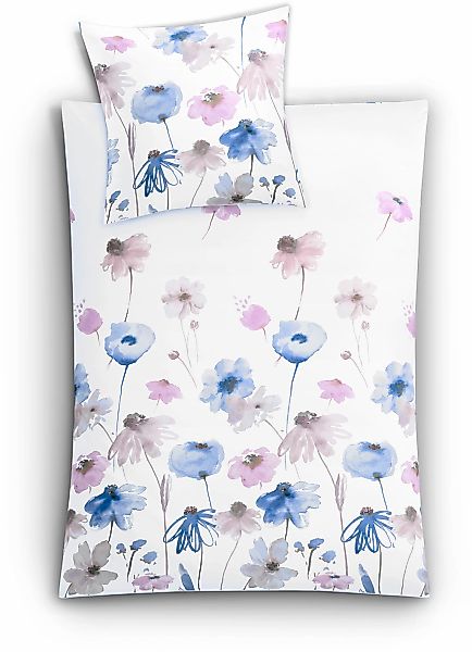 Kleine Wolke Bettwäsche "Svea" 2 Stk. mit floralem Print günstig online kaufen