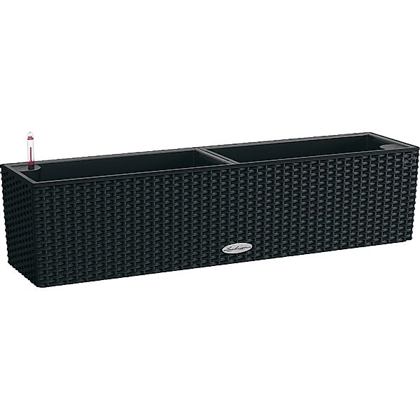 Lechuza® Balkonkasten Balconera Cottage 80 graphitschwarz günstig online kaufen