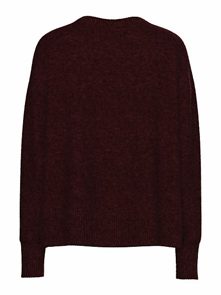 pieces Strickpullover "PCMALOU LS O-NECK CUTLINE KNIT NOOS BC" günstig online kaufen