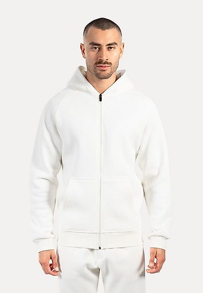 Smilodox Kapuzenstrickjacke Yassin, Zip Hoodie mit Logo, leicht überschnitt günstig online kaufen
