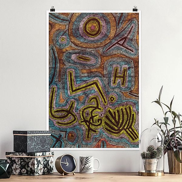 Poster Kunstdruck - Hochformat Paul Klee - Katharsis günstig online kaufen