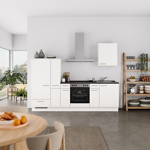 nobilia® Küchenzeile »"Laser I", Ausrichtung wählbar, Breite 270 cm« vormon günstig online kaufen