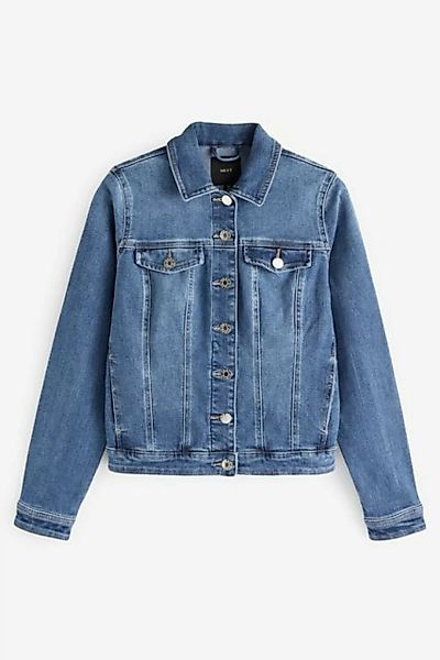Next Jeansjacke Jeansjacke für größere Oberweiten (1-St) günstig online kaufen