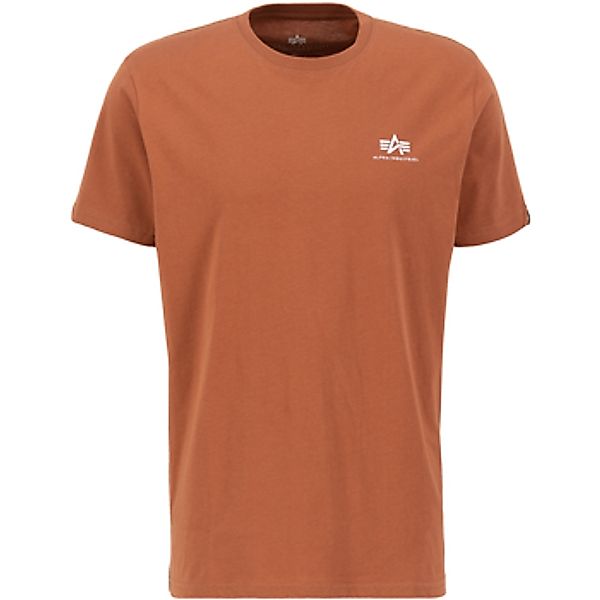 Alpha Industries  T-Shirt Backprint T-Shirt - hazel brown günstig online kaufen
