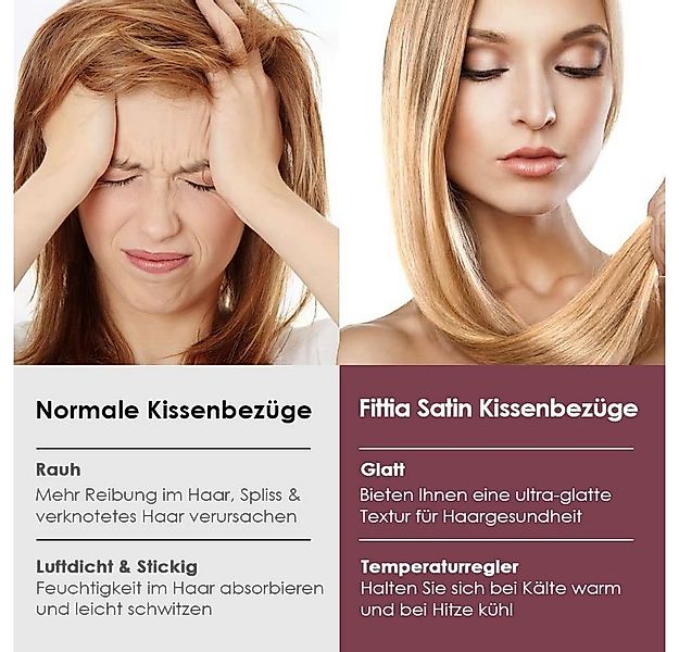 BYSURE Kissenbezug 2er Set Kopfkissenbezug, (2 Stück), Bestseller, Kissenbe günstig online kaufen