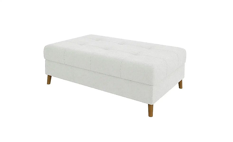 S-STYLE Hocker  Lars ¦ weiß ¦ Maße (cm): B: 118 H: 40 Polstermöbel > Hocker günstig online kaufen