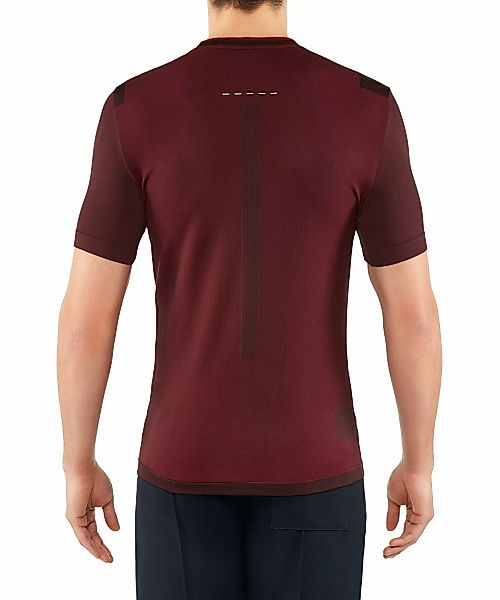 FALKE Herren T-Shirt Rundhals, M-L, Rot, Geometrisch, 61020-831803 günstig online kaufen