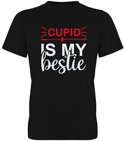G-graphics T-Shirt Cupid is my Bestie Herren T-Shirt, mit Frontprint, zum V günstig online kaufen