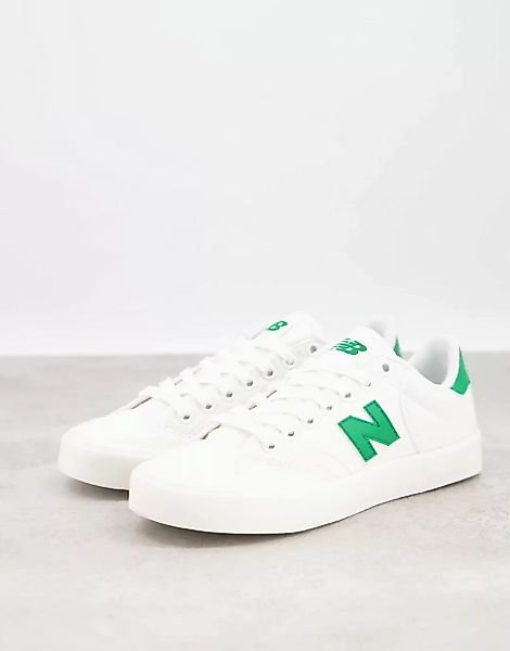 New Balance – Pro Court Cup – Sneaker in Weiß und Grün günstig online kaufen