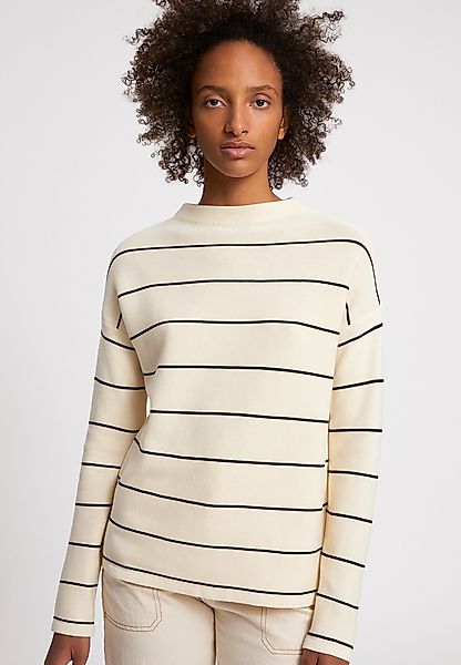 Medinaa Fine Stripes - Damen Pullover Aus Bio-baumwolle günstig online kaufen