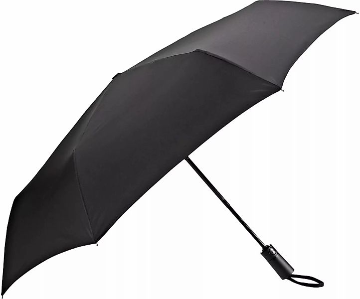 EuroSCHIRM Taschenregenschirm "Automatik 3020, schwarz", Automatik, lässt s günstig online kaufen