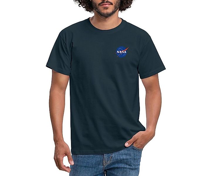 Spreadshirt T-Shirt NASA Klassisches Logo Als Brustlogo Männer T-Shirt (1-t günstig online kaufen