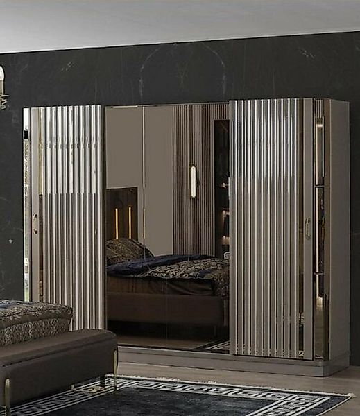 JVmoebel Kleiderschrank Luxus Kleiderschrank Holzschrank Schrank Schlafzimm günstig online kaufen