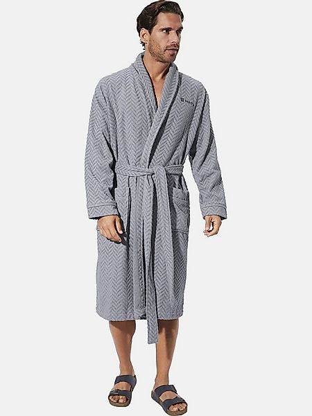 Babista Bademantel TALDOR, Langform, Baumwolle, -, mit praktischen Bindegür günstig online kaufen