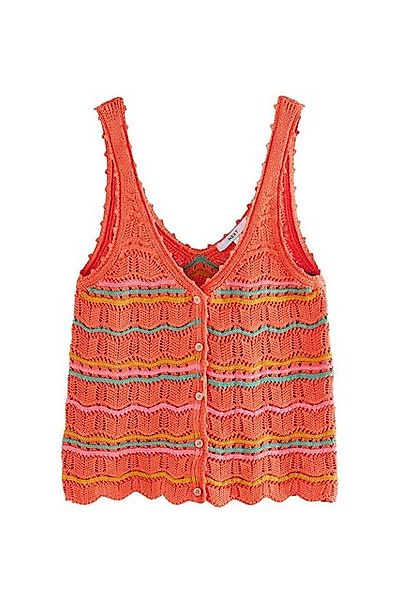 Next Trägertop Tanktop mit Knöpfen und Häkeldetail aus Baumwolle (1-tlg) günstig online kaufen