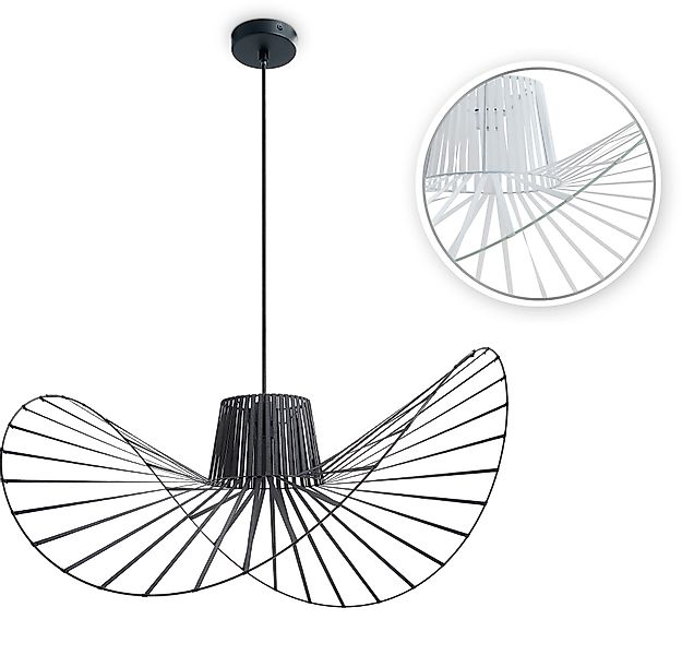 Paco Home Pendelleuchte »HUGO PD1«, 1 flammig, Leuchtmittel E27   ohne Leuc günstig online kaufen