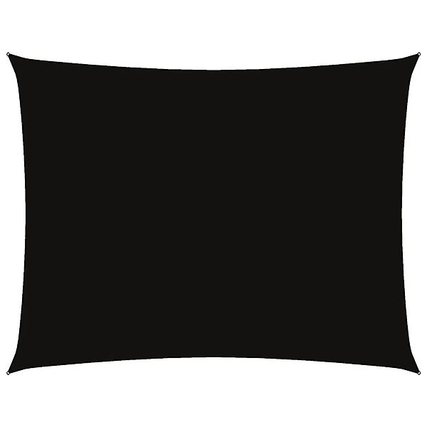 vidaXL Sonnensegel Oxford-Gewebe Rechteckig 6x7 m Schwarz 135772 günstig online kaufen