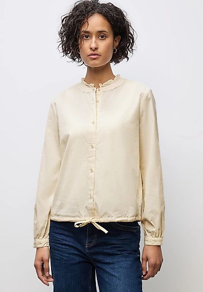 STREET ONE Langarmbluse aus reiner Baumwolle günstig online kaufen