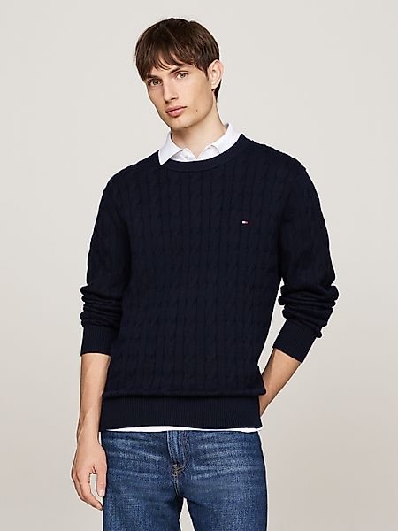 Tommy Hilfiger Strickpullover CLASSIC CABLE CREW günstig online kaufen