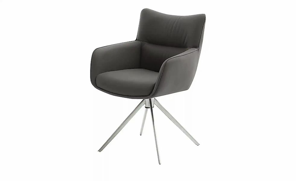 Armlehnstuhl  drehbar Remona ¦ grau ¦ Maße (cm): B: 61 H: 88 T: 62.0 Stühle günstig online kaufen